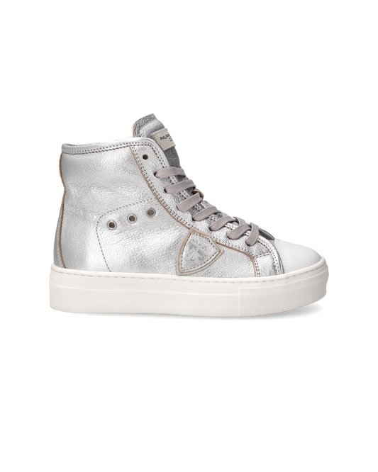 Sneakers Paris Haute Tennis Kids, Silver