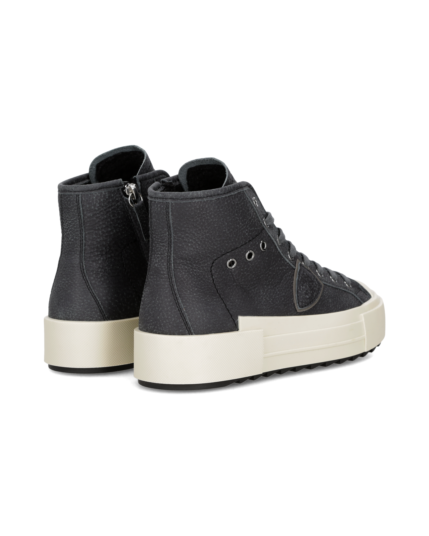 Sneakers Paris Haute Tennis Women with Faux Fur Lining, Anthracite