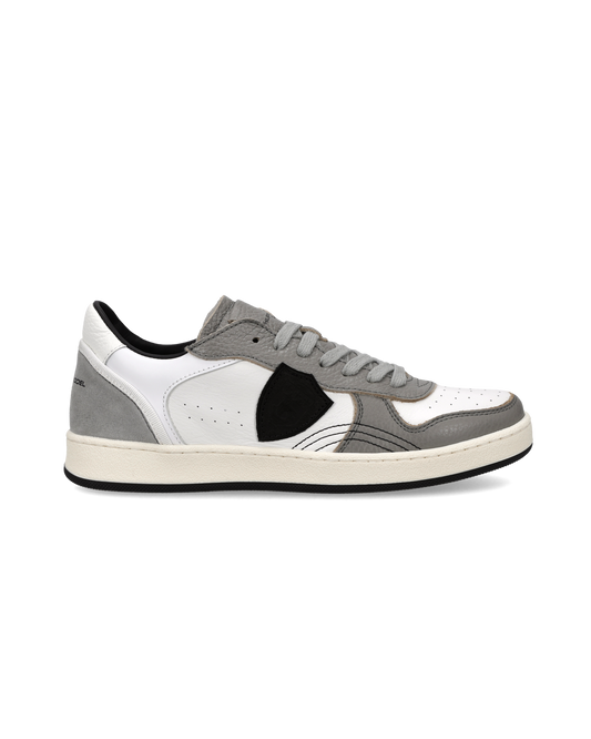 Sneaker Pgal Junior, Bianco Grigio