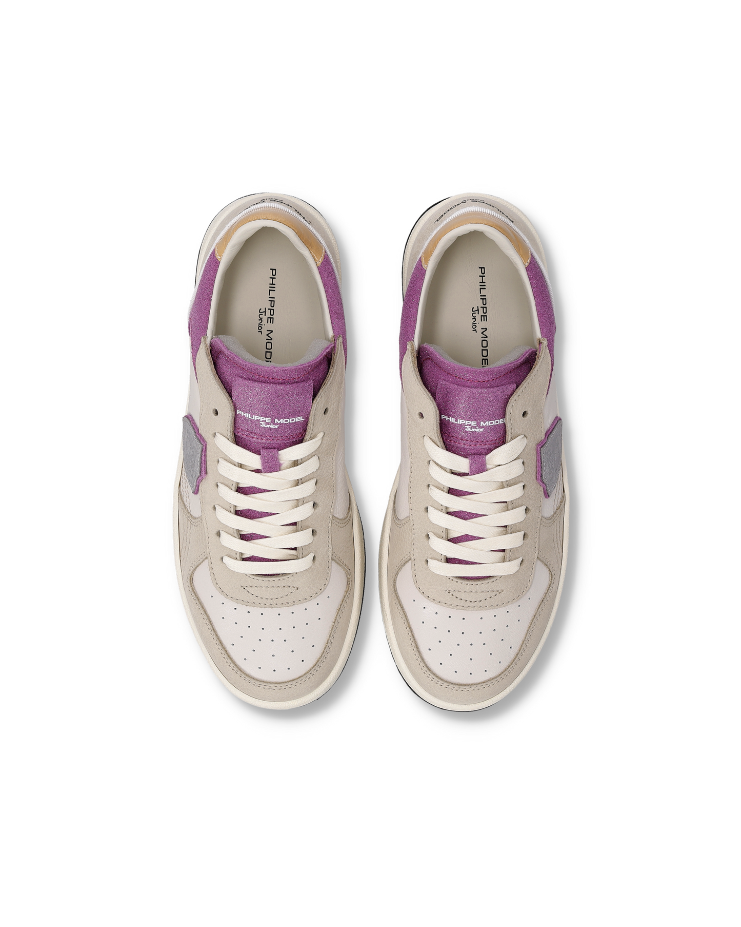 Sneaker Pgal Junior, White Sand Lilac