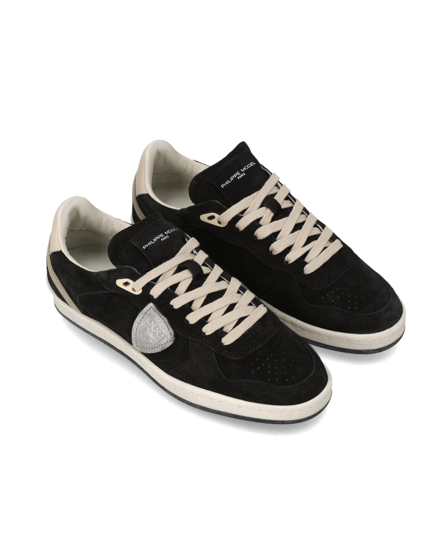 Baskets Pgal Femme, Noir Blanc 