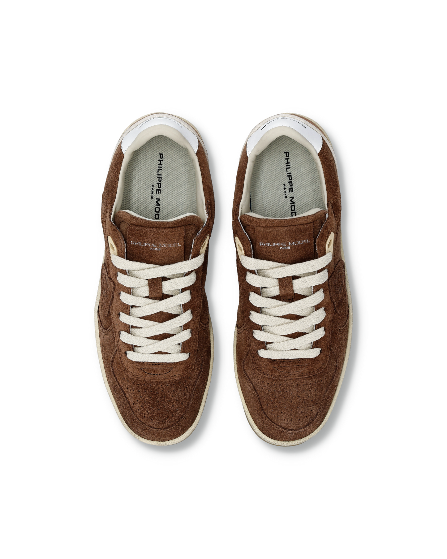 Baskets Pgal Femme, Marron Blanc