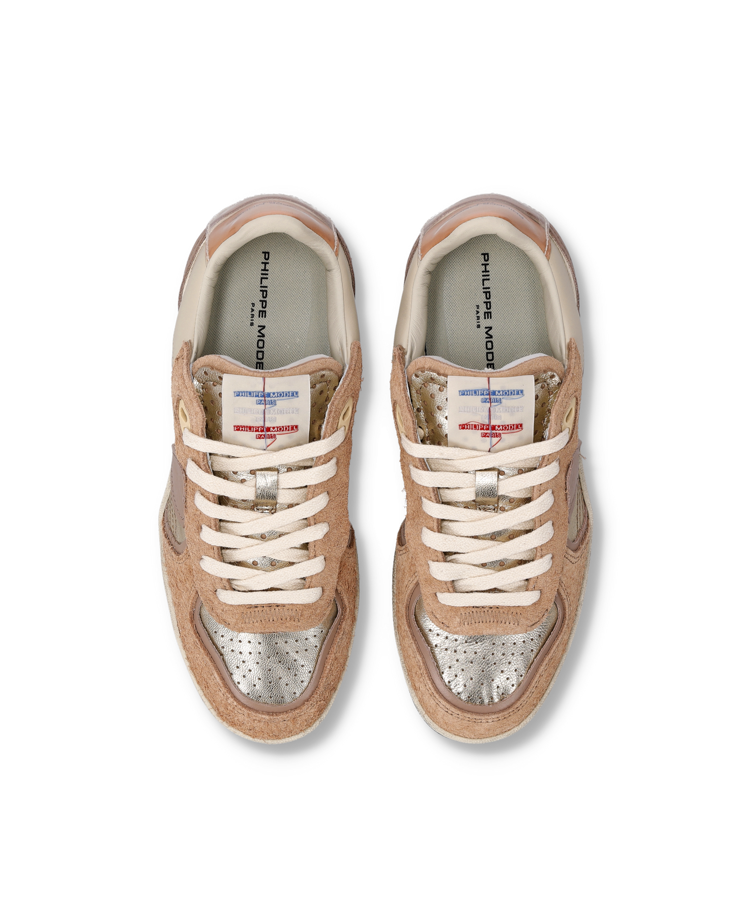 Baskets Pgal Femme, Or Vieux Rose