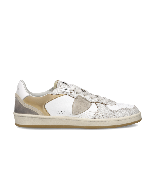 Sneakers Pgal Donna, Bianco Beige