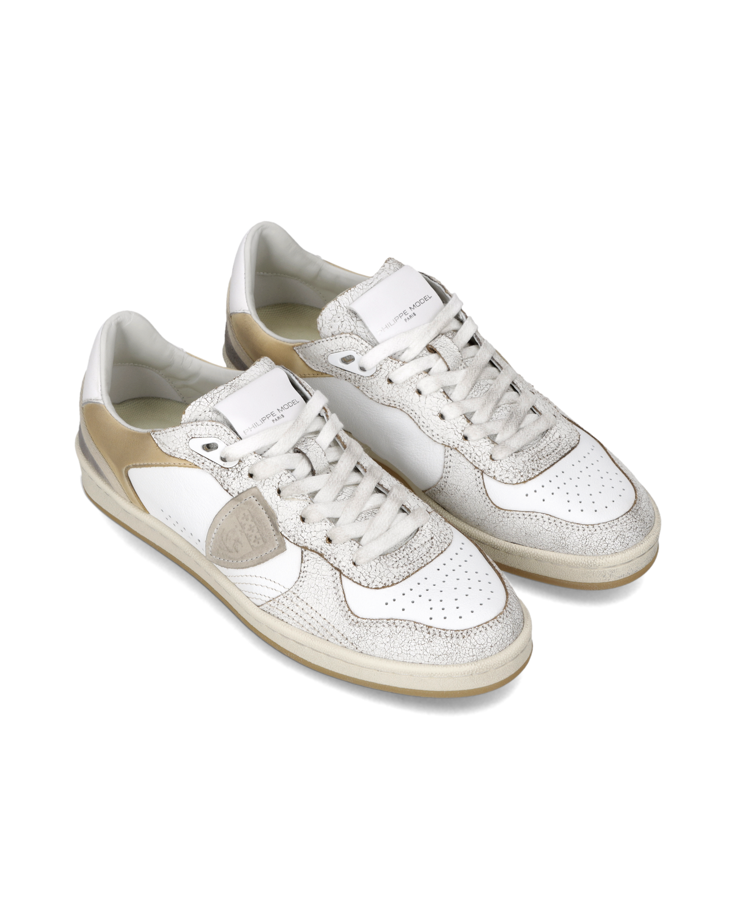 Sneakers Pgal Donna, Bianco Beige