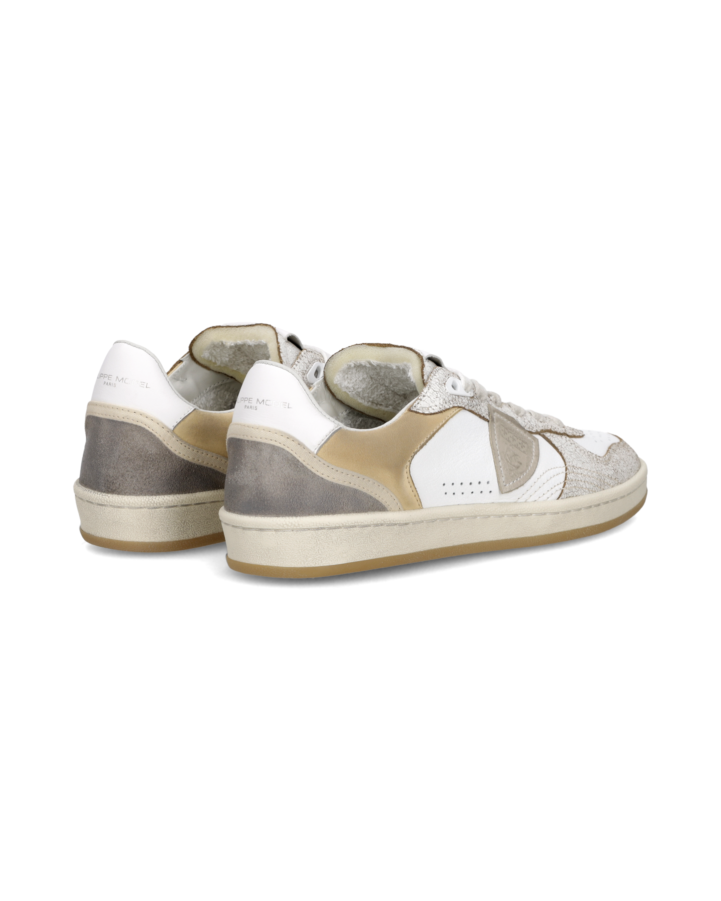 Sneakers Pgal Donna, Bianco Beige