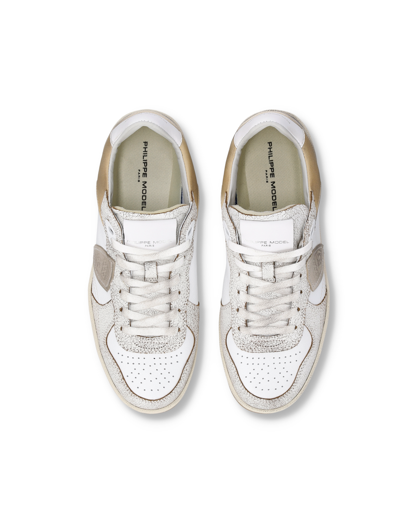 Sneakers Pgal Donna, Bianco Beige