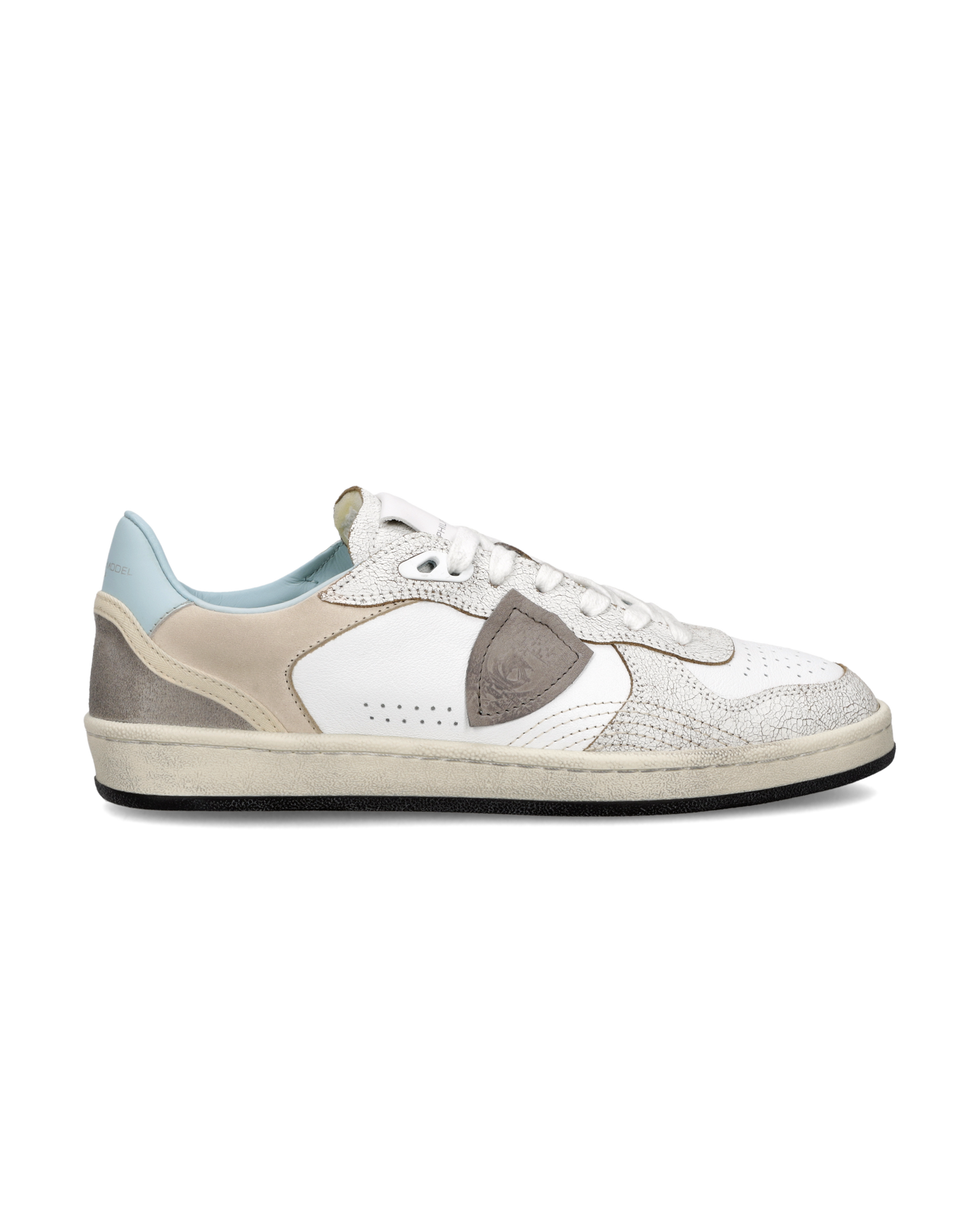 Sneakers Pgal Donna, Bianco Azzurro Cielo 