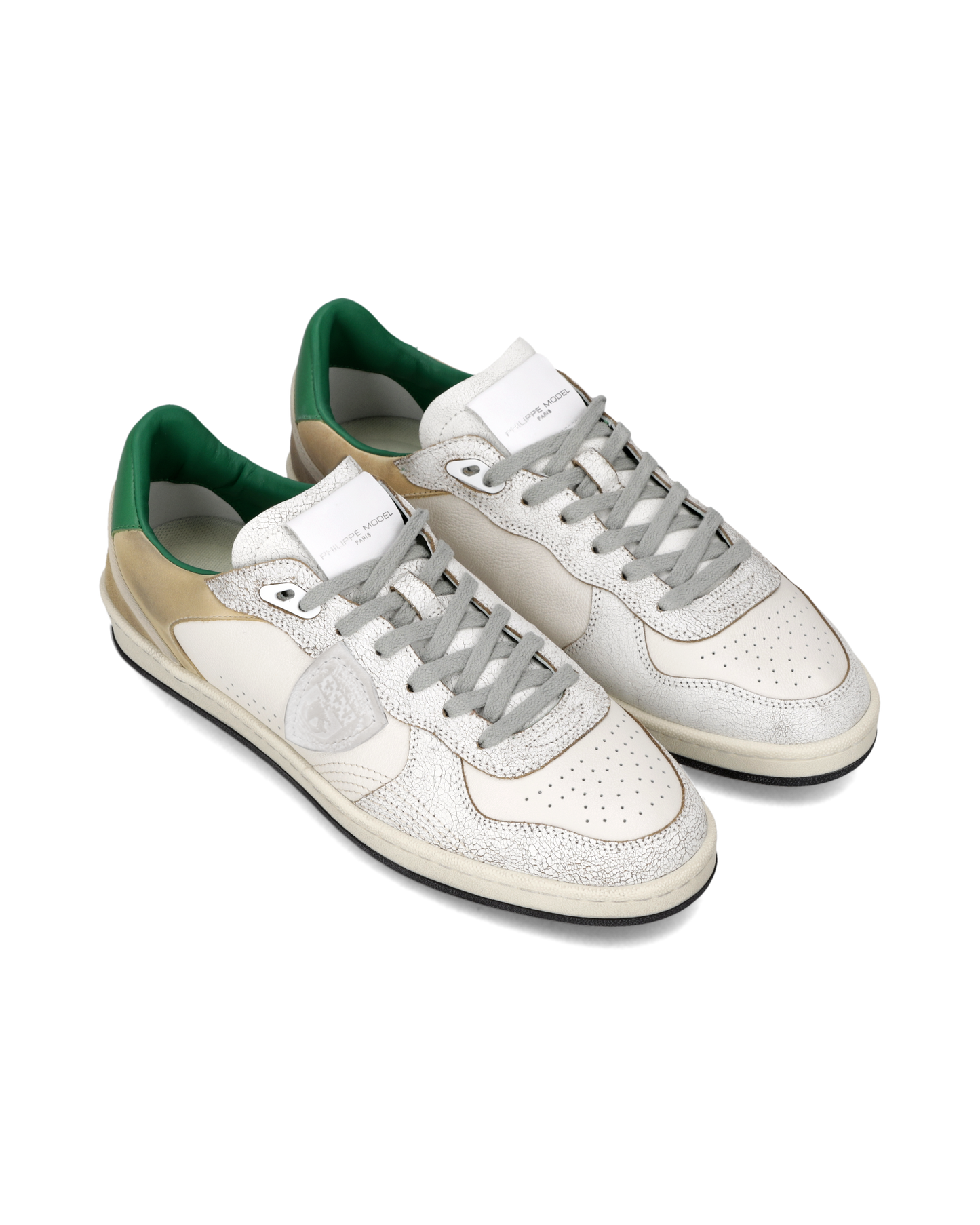 Sneakers Pgal Donna, Bianco Verde 