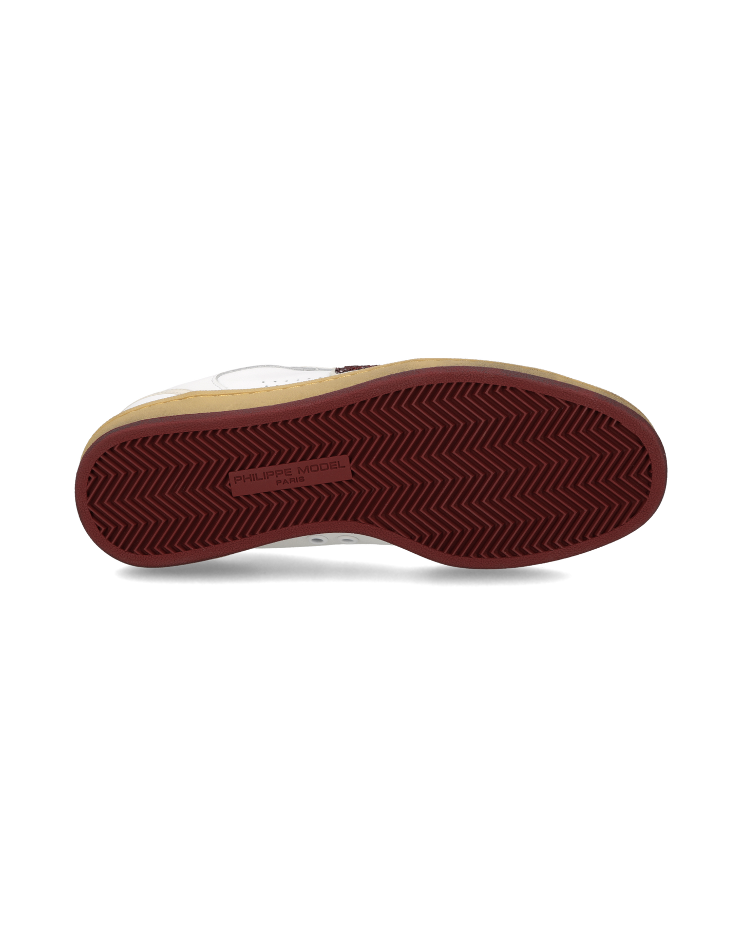 Sneakers Pgal für Damen, Weiß Metallic-Fuchsia