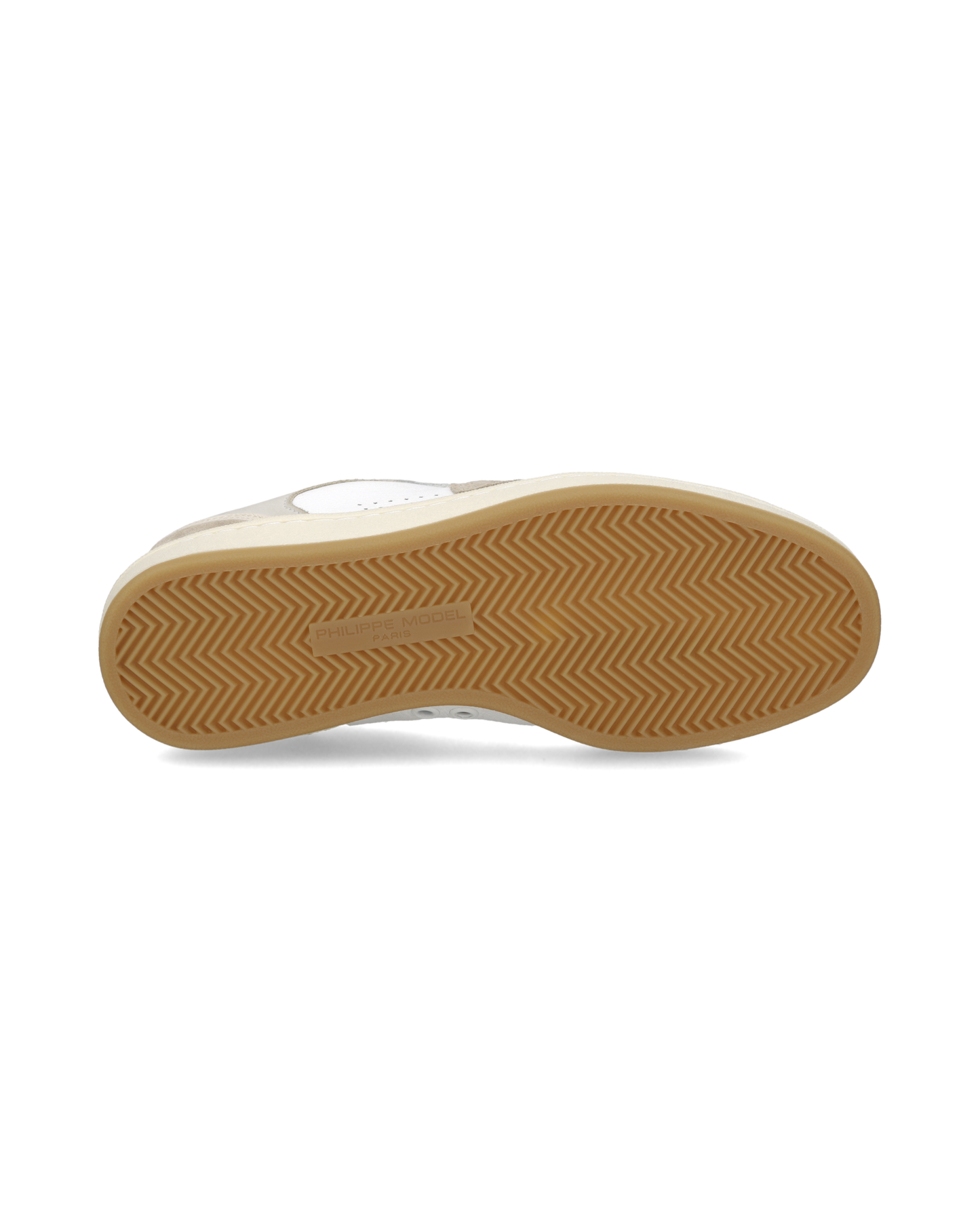 Sneakers Pgal Donna, Bianco e  Sabbia