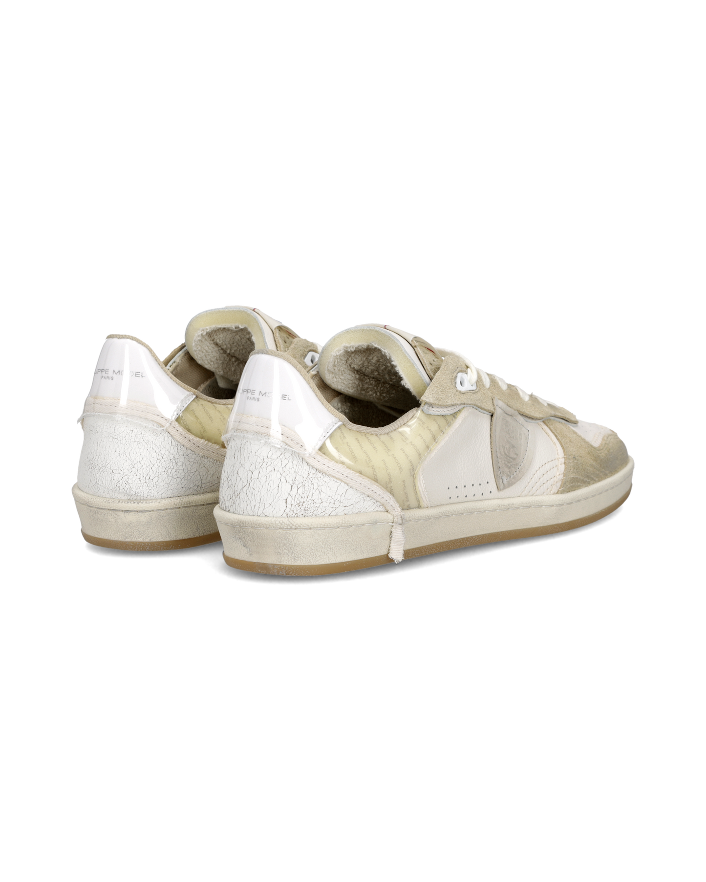 Sneakers Pgal Donna Special Edition, Bianco Sabbia 