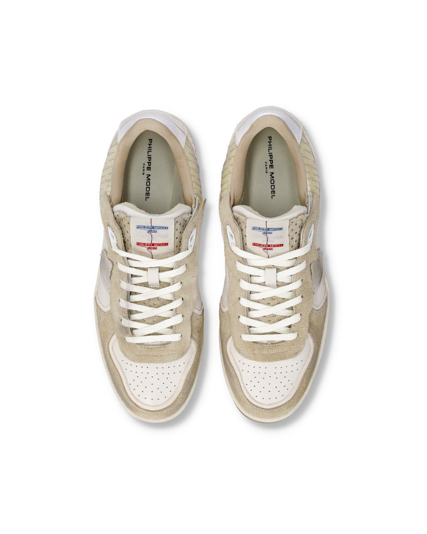 Sneakers Pgal Donna Special Edition, Bianco Sabbia 