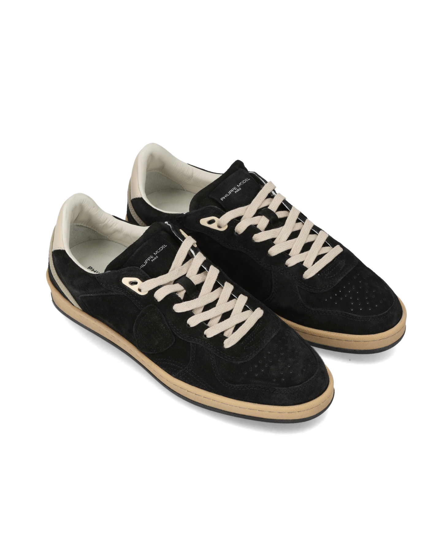 Baskets Pgal Homme, Noir Blanc