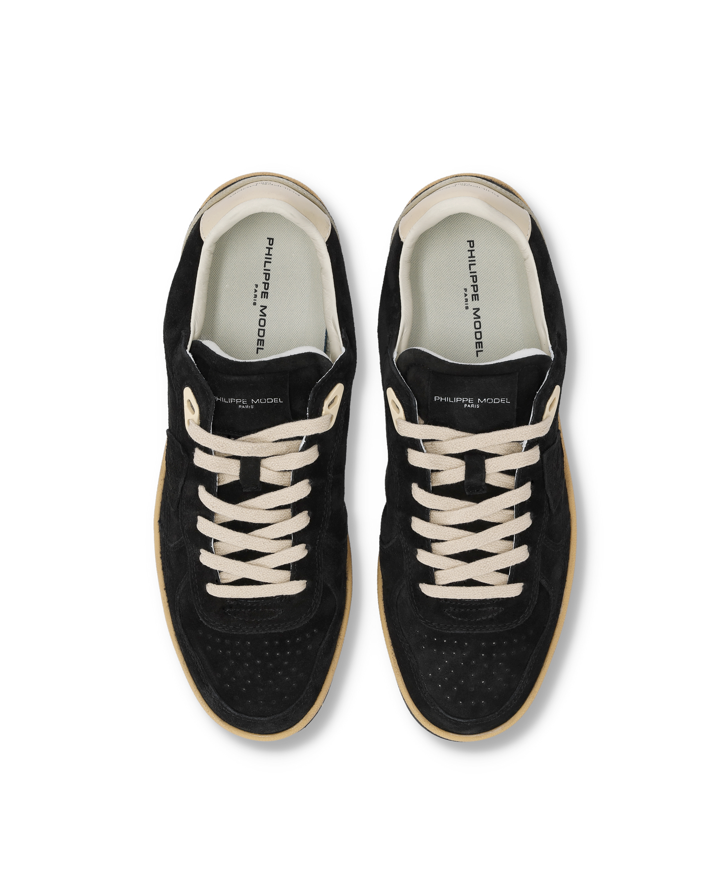 Baskets Pgal Homme, Noir Blanc