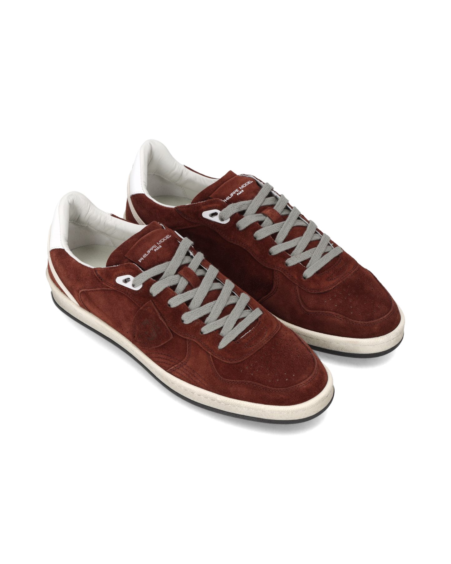 Zapatillas Pgal Para Hombre, Burdeos Blanco