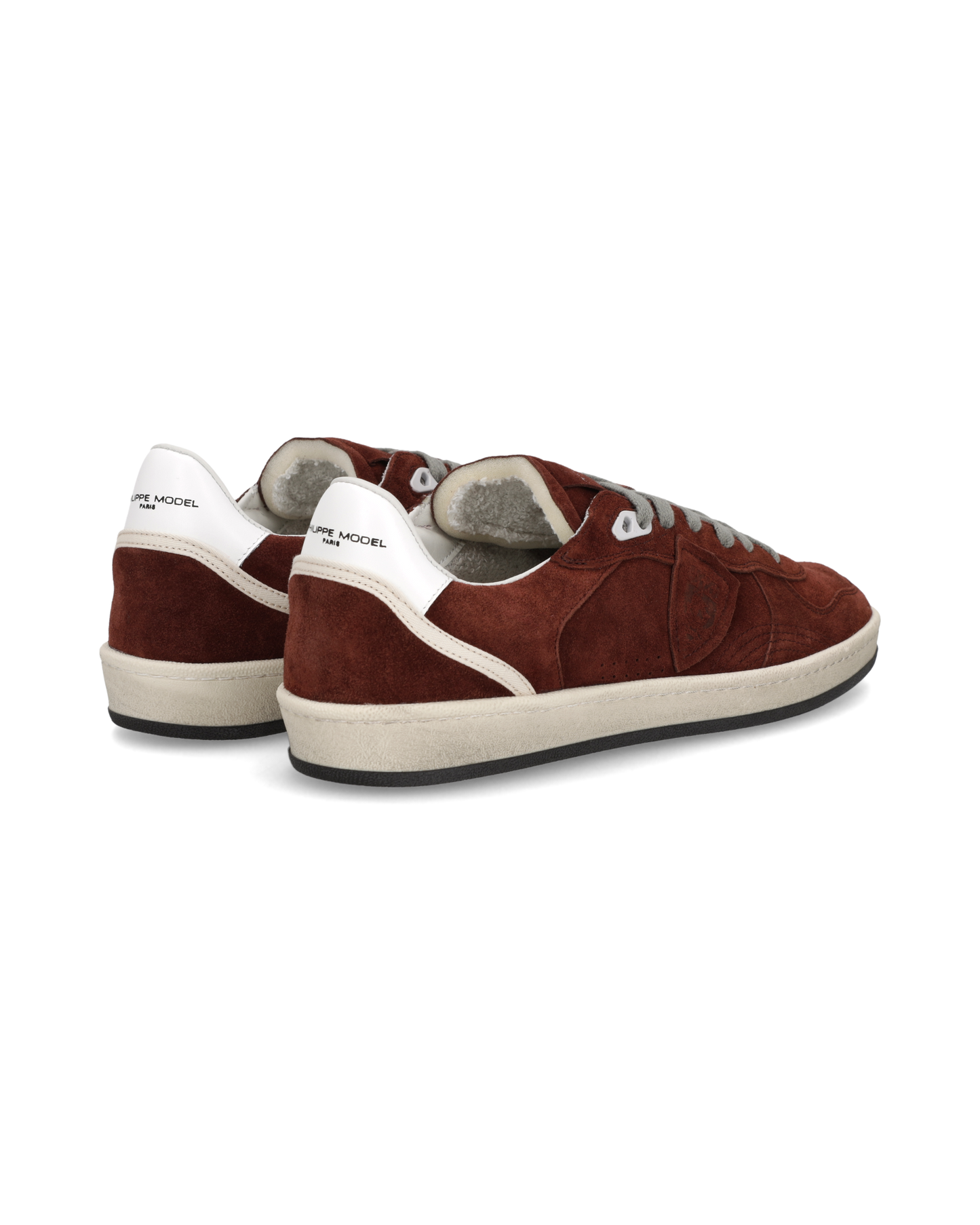 Zapatillas Pgal Para Hombre, Burdeos Blanco