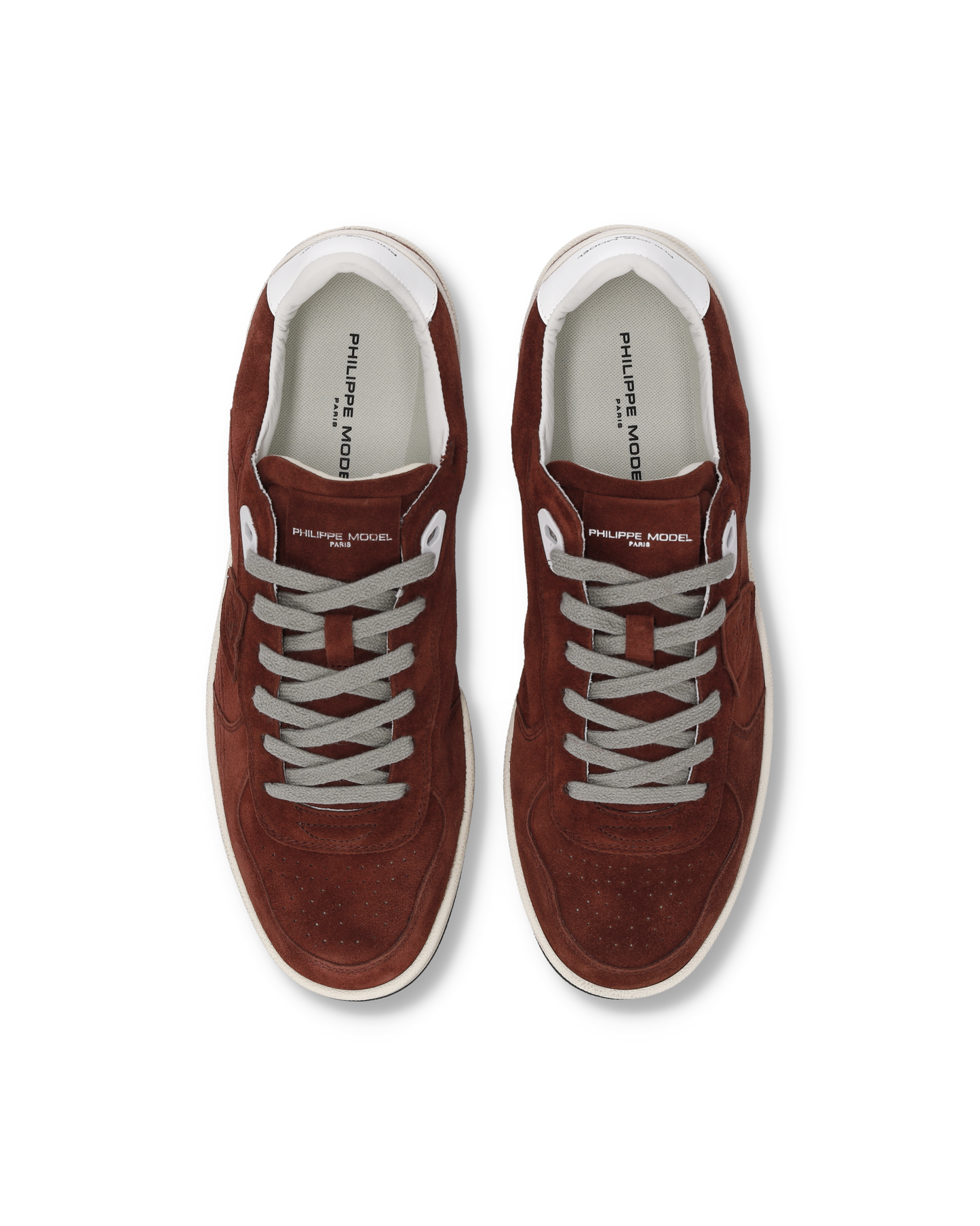 Zapatillas Pgal Para Hombre, Burdeos Blanco