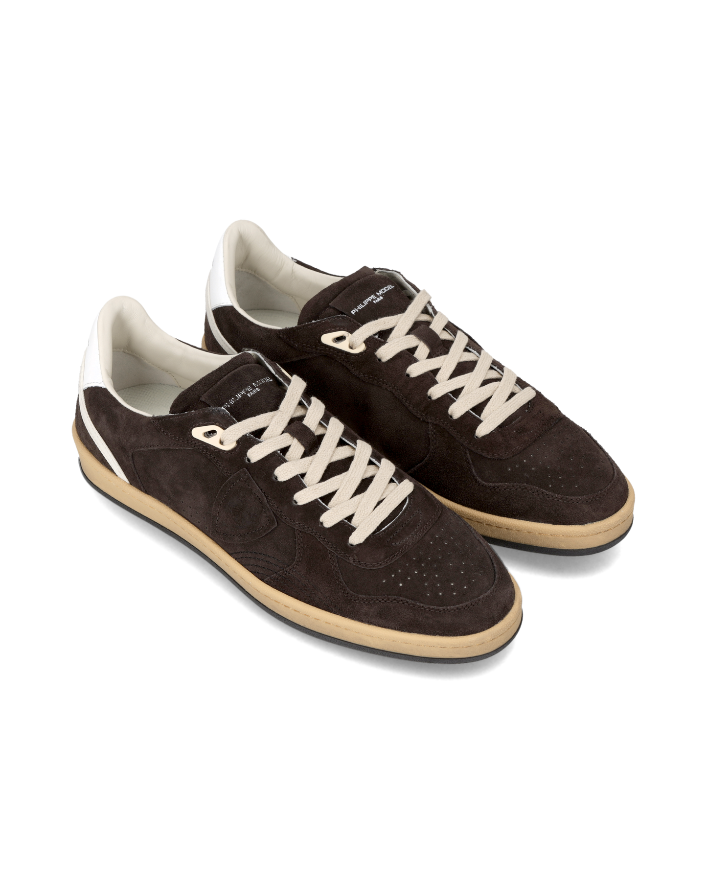 Zapatillas Pgal Para Hombre, Marrón Blanco
