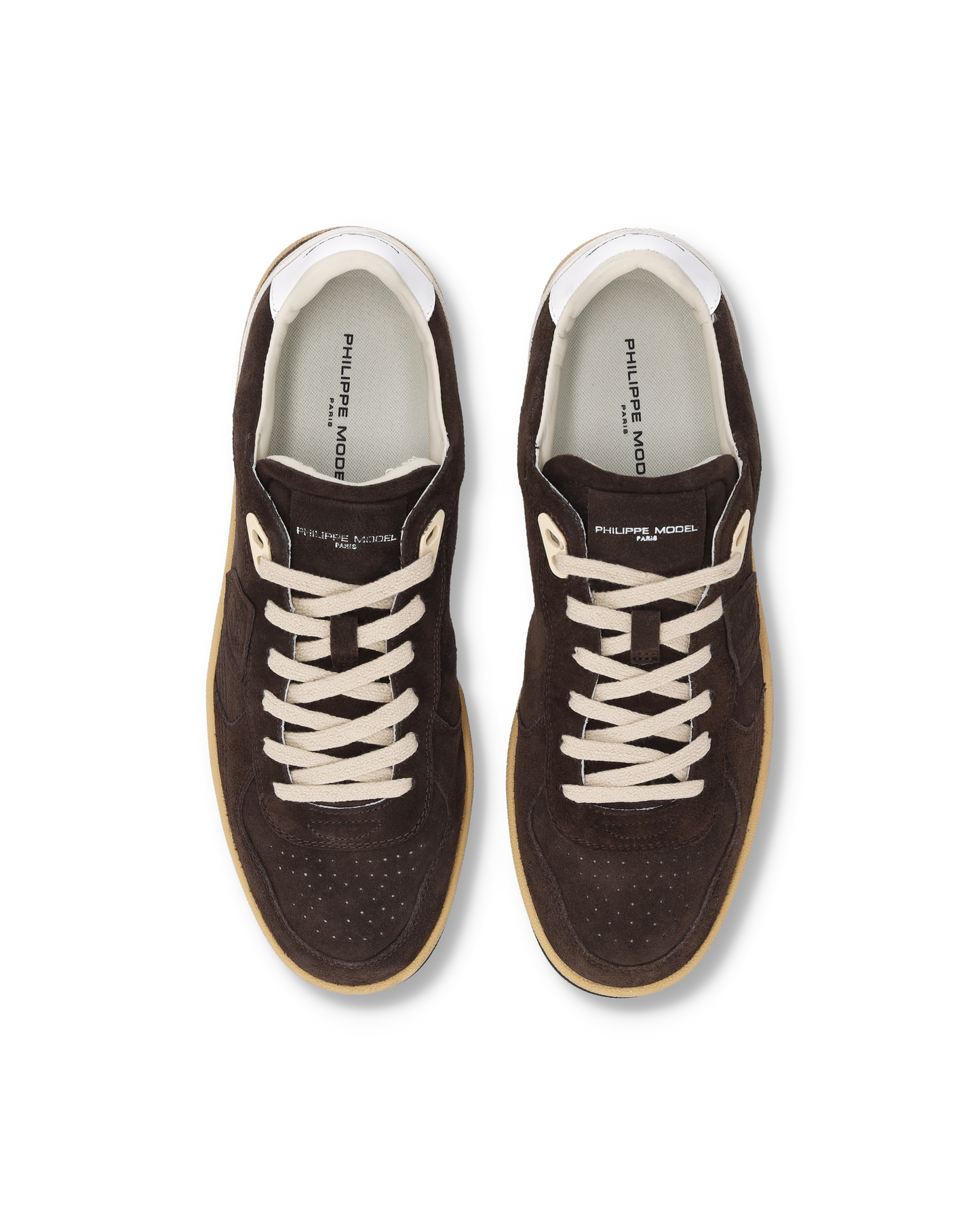 Zapatillas Pgal Para Hombre, Marrón Blanco
