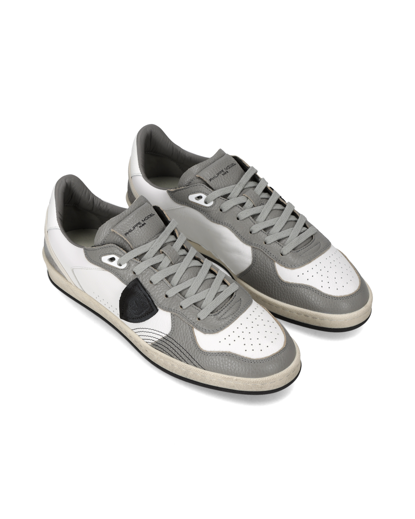 Sneakers Pgal für Herren, Weiß Grau Schwarz
