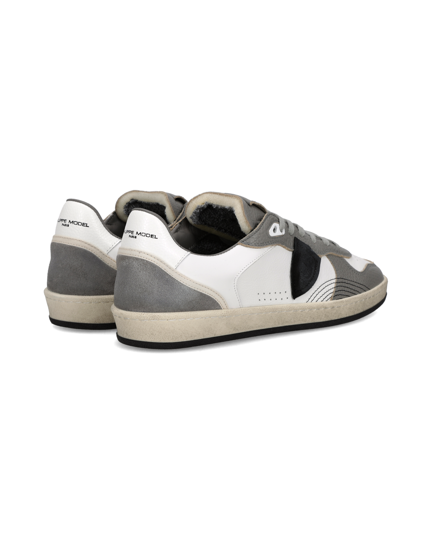 Sneakers Pgal für Herren, Weiß Grau Schwarz