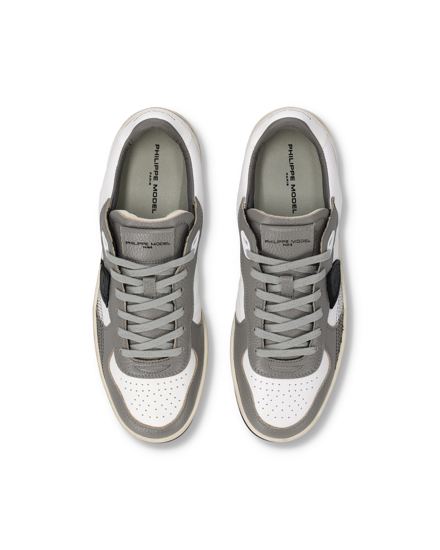 Sneakers Pgal für Herren, Weiß Grau Schwarz