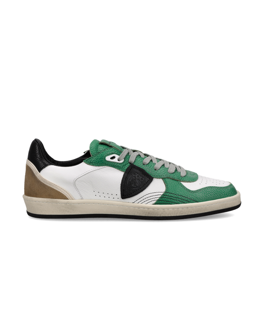 Zapatillas Pgal Para Hombre, Blanco Verde Botella y Negro