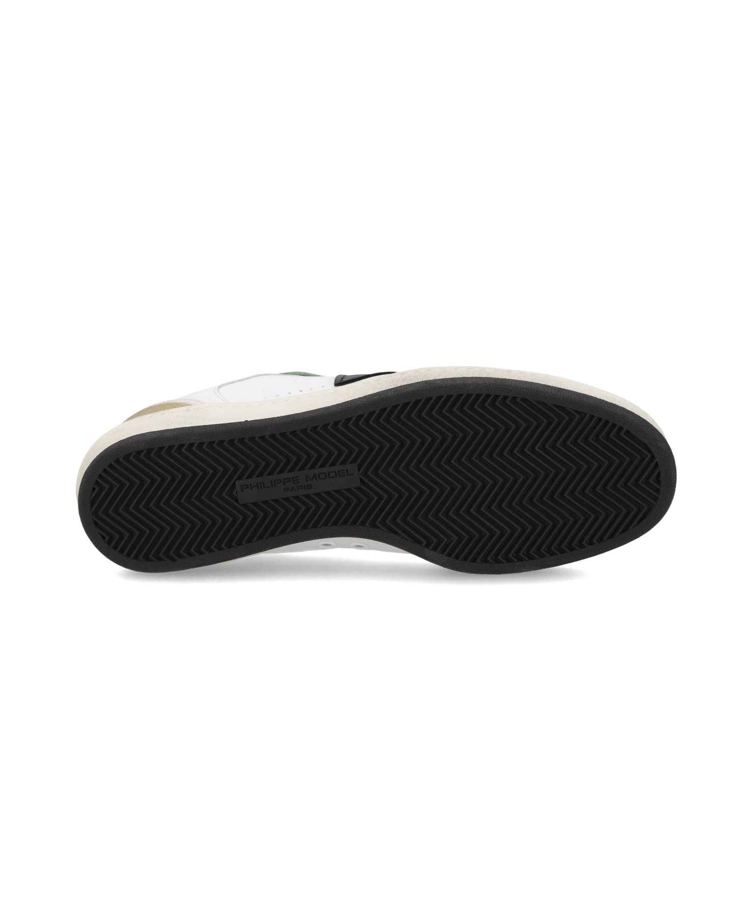 Zapatillas Pgal Para Hombre, Blanco Verde Botella y Negro