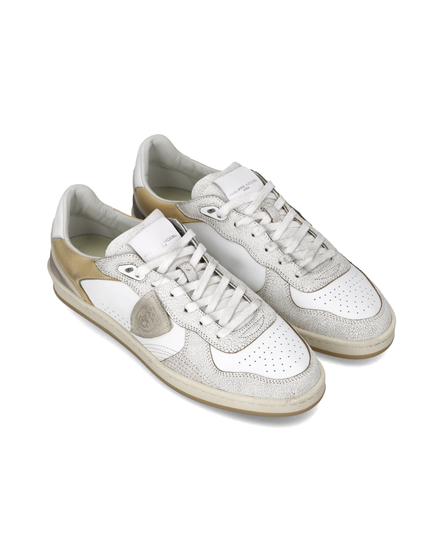 Sneakers Pgal Uomo,  Bianco Beige