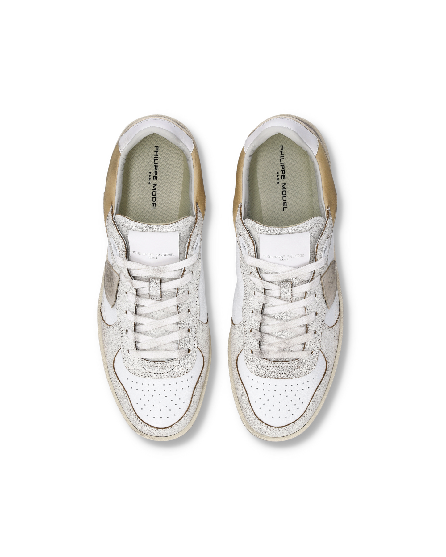 Sneakers Pgal Uomo,  Bianco Beige