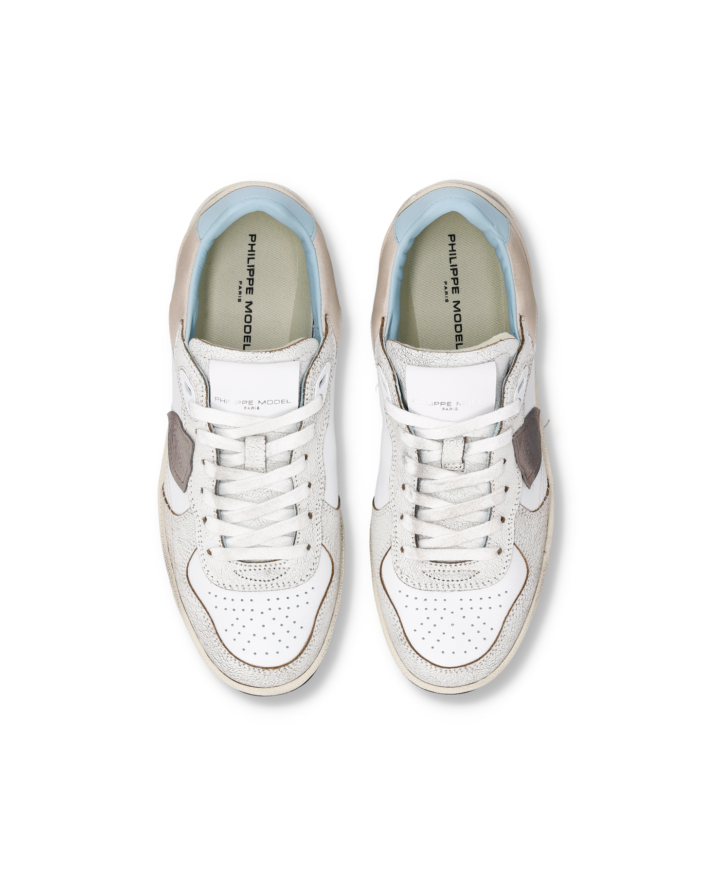 Sneakers Pgal Uomo, Bianco Cielo 