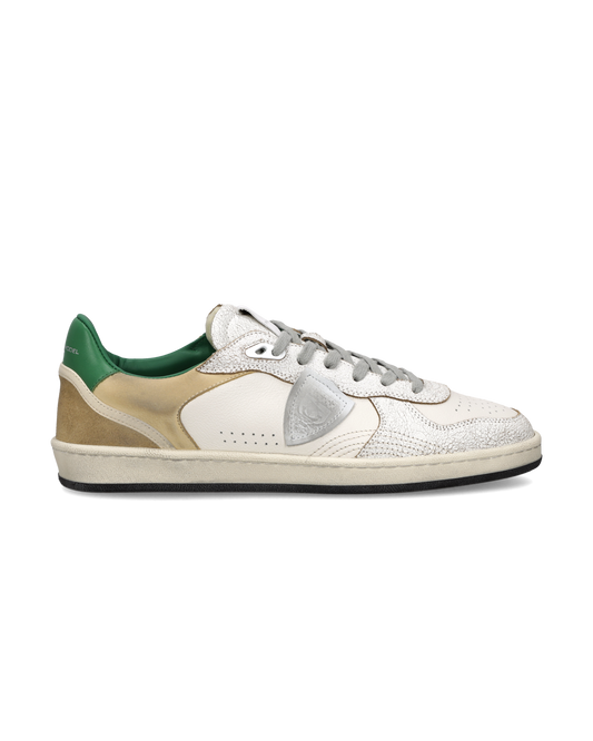Sneakers Pgal Uomo, Bianco Verde 