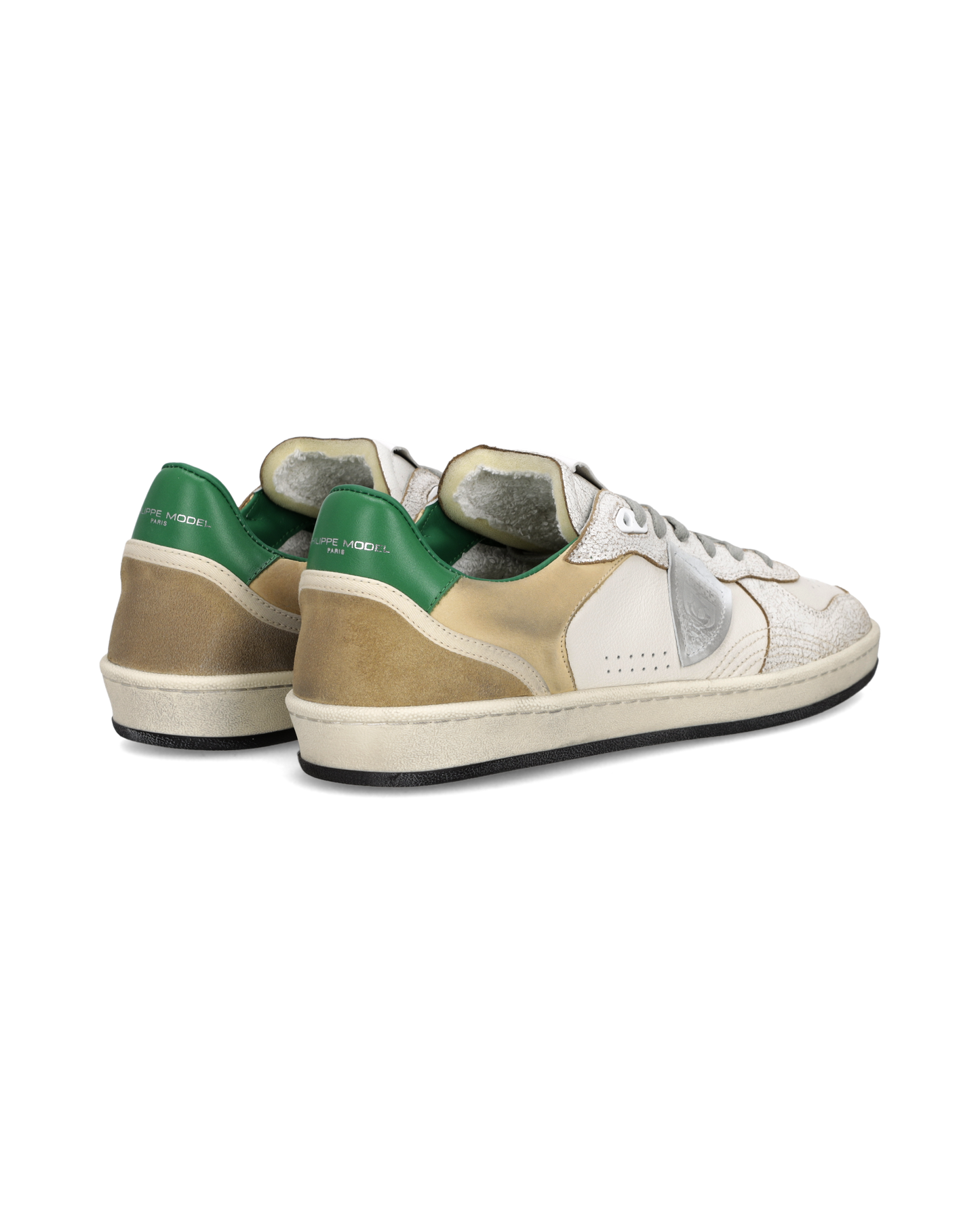 Sneakers Pgal Uomo, Bianco Verde 