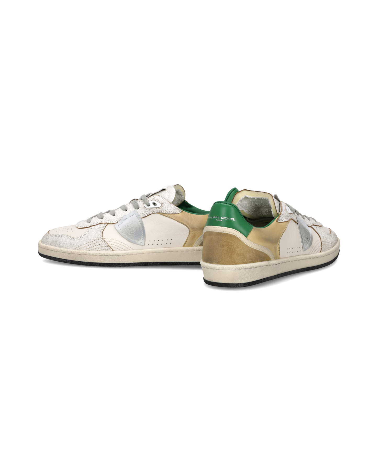 Sneakers Pgal Uomo, Bianco Verde 