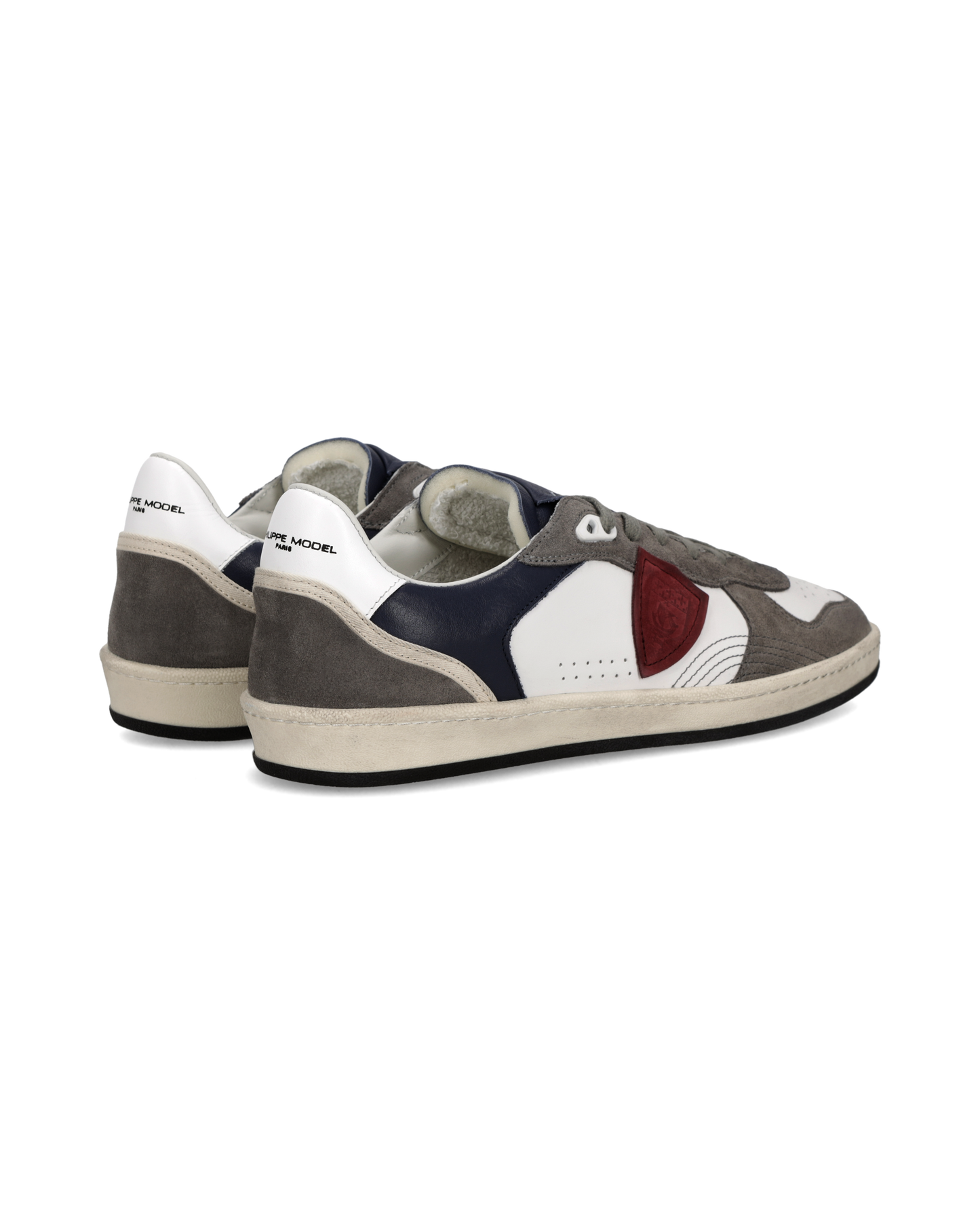 Zapatillas Pgal Para Hombre, Blanco Gris y Azul