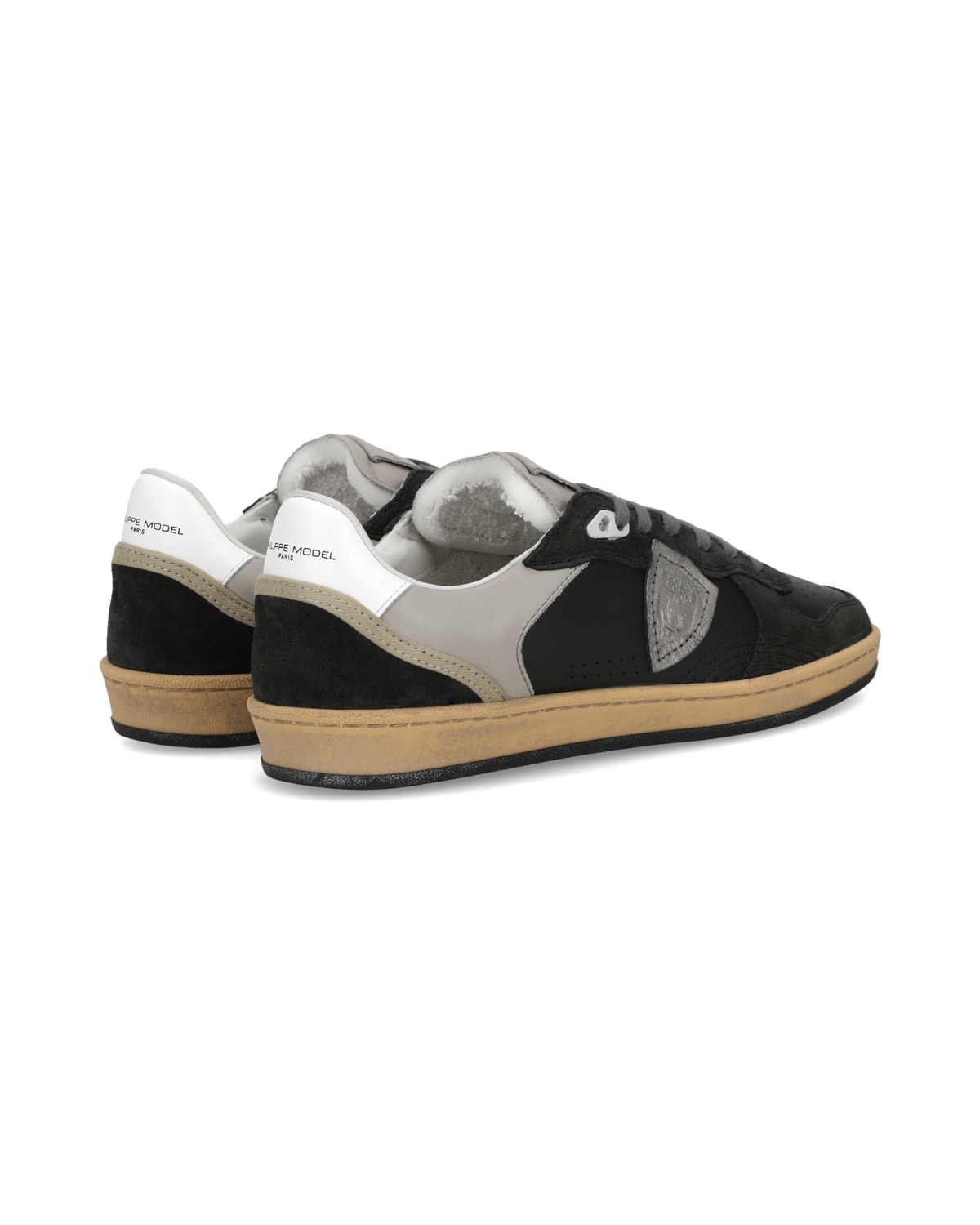 Zapatillas Pgal Para Hombre, Negro Gris Antracita