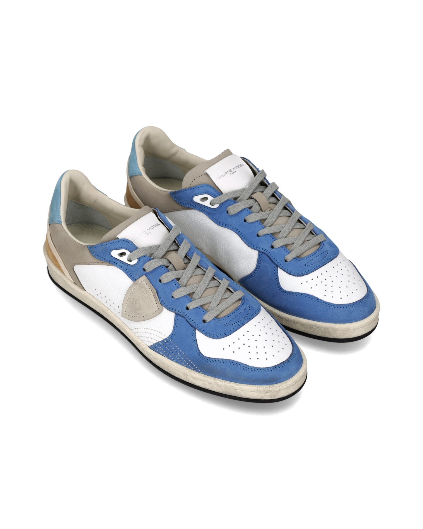 Sneakers Pgal Uomo, Bianco Blu