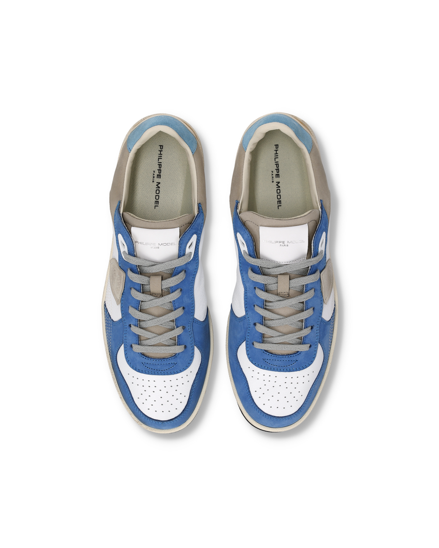 Sneakers Pgal Uomo, Bianco Blu