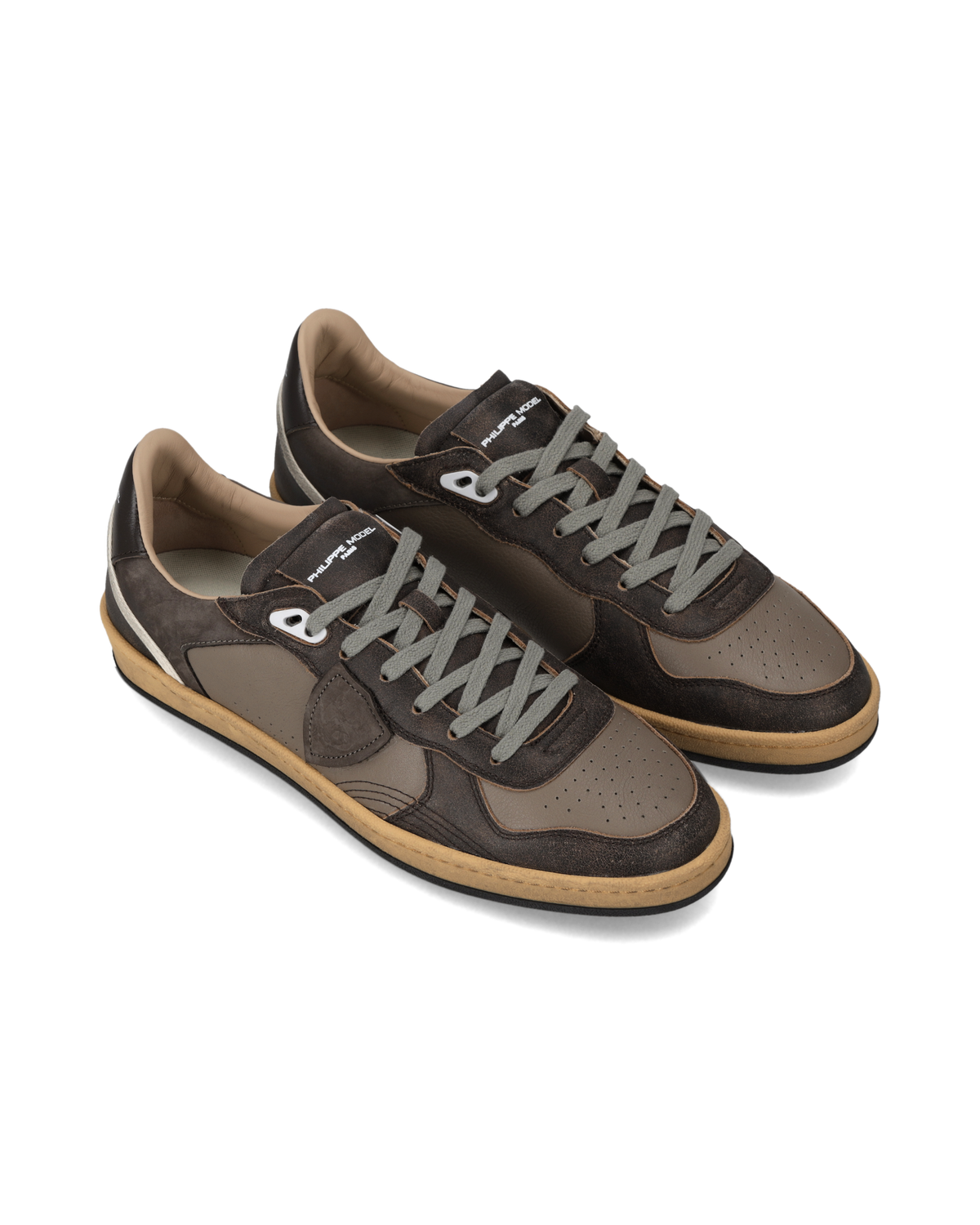 Zapatillas Pgal Para Hombre, Marrón