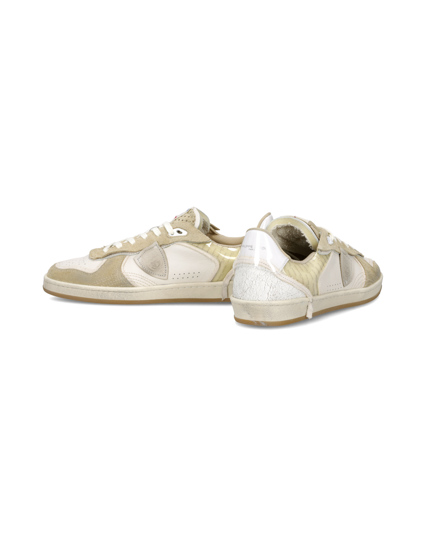 Sneakers Pgal Uomo Special Edition, Bianco Sabbia 