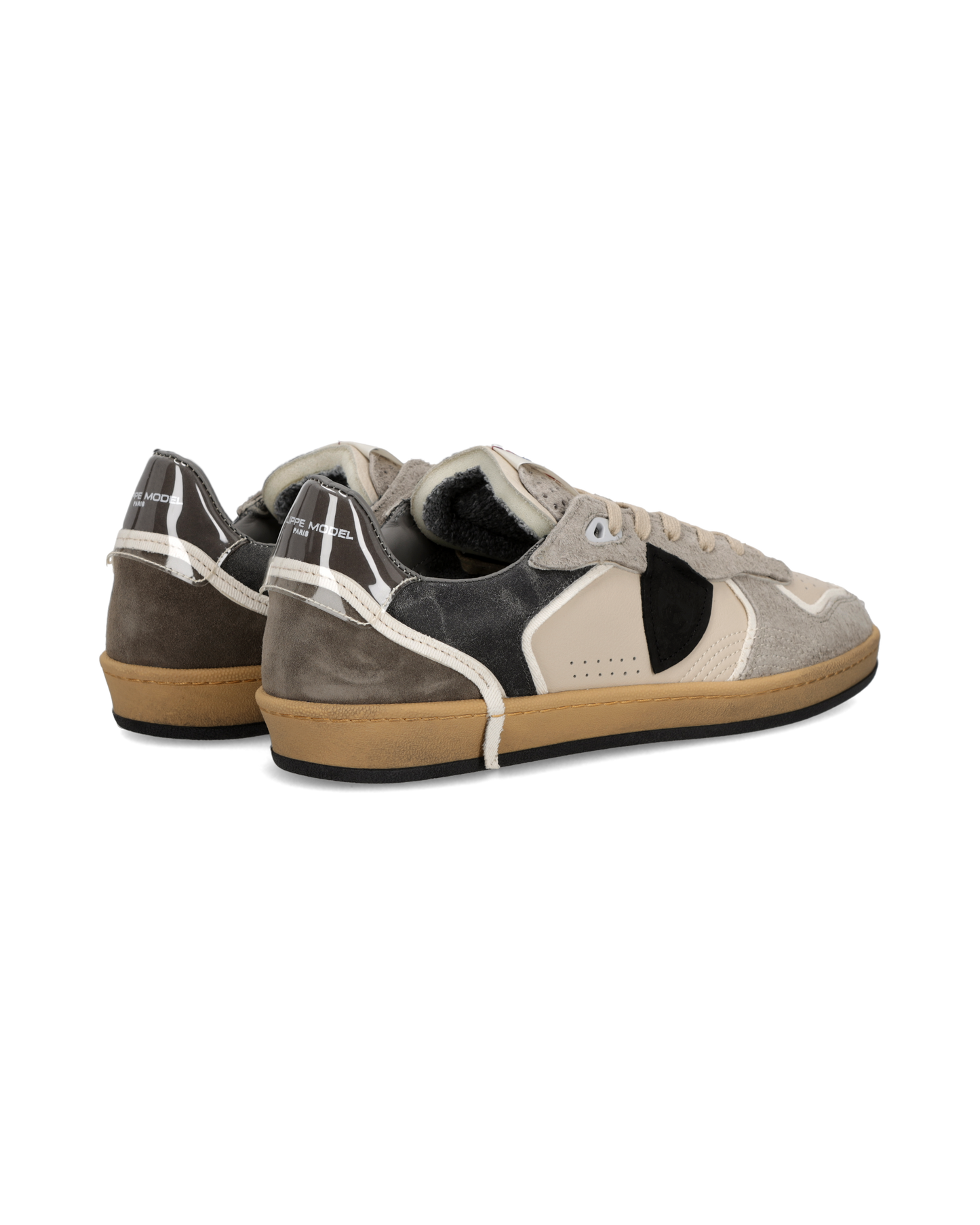 Sneakers Pgal für Herren, Milch Beige Anthrazitgrau
