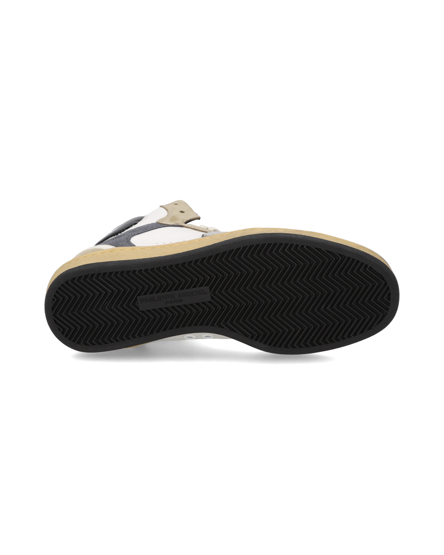 Sneakers Pgal für Damen, Weiß Schwarz Beige