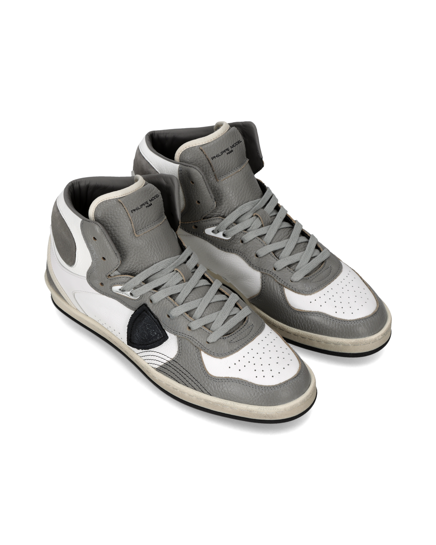 Baskets Pgal Homme, Blanc Gris