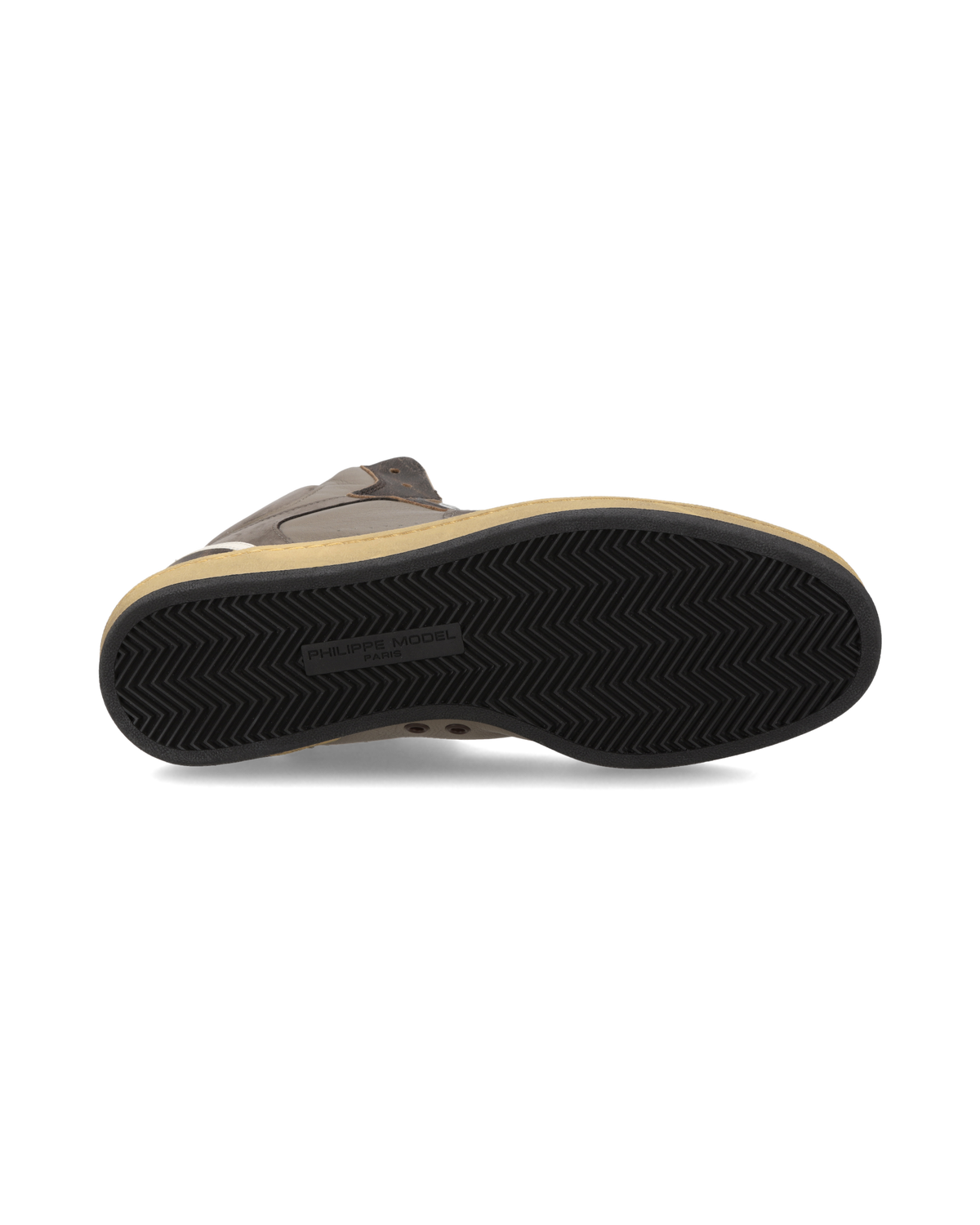Zapatillas Pgal Altas Para Hombre, Marrón