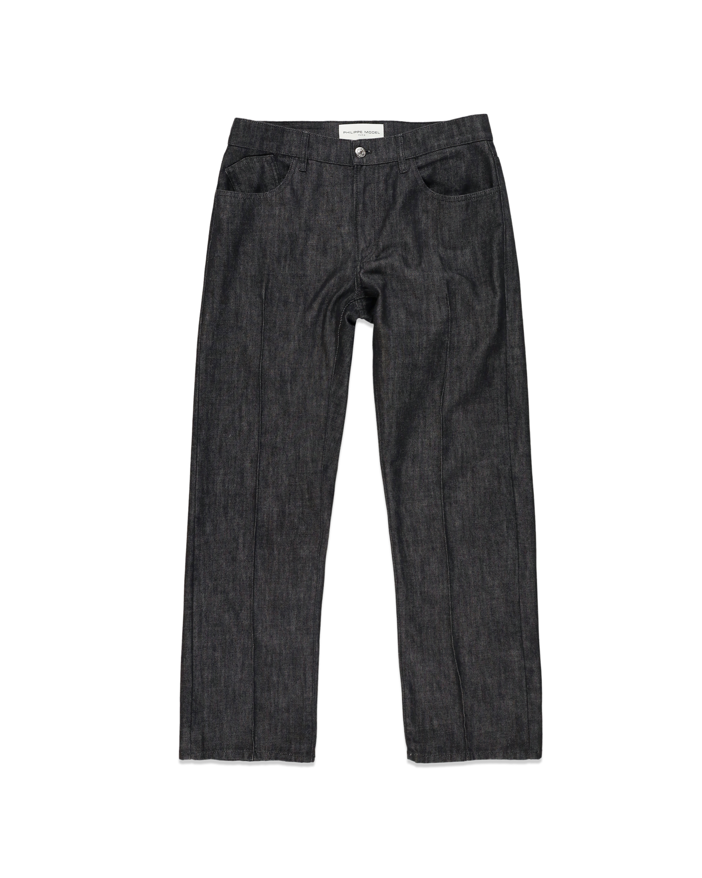 Pantalone Denim Nero da Uomo