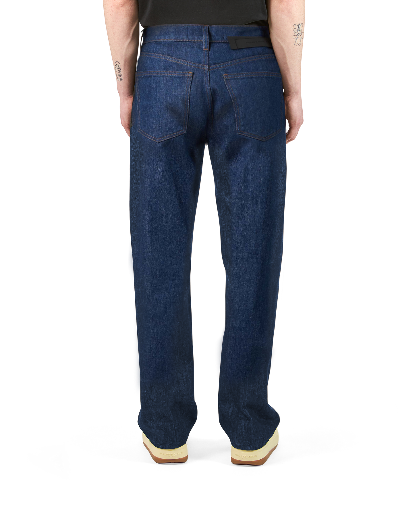 Pantalone Denim Blu da Uomo