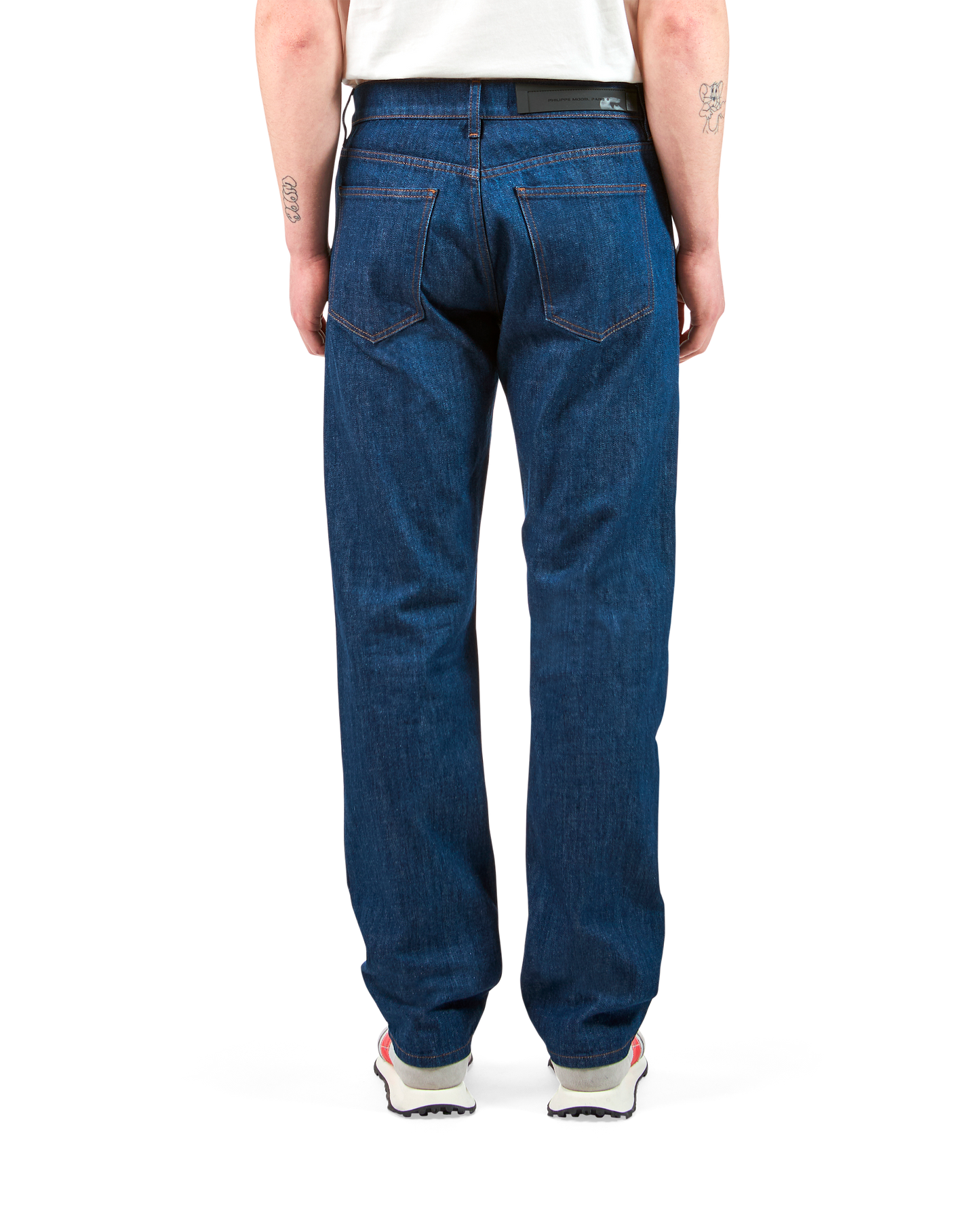 Pantalone Denim Blu Indigo da Uomo