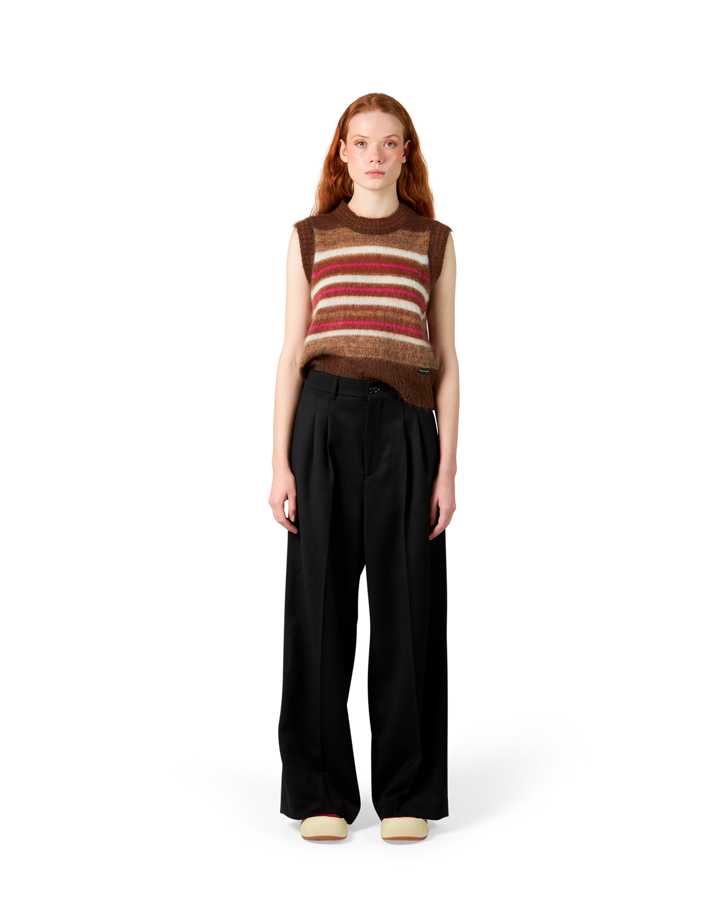 Women's Black Palazzo Trousers