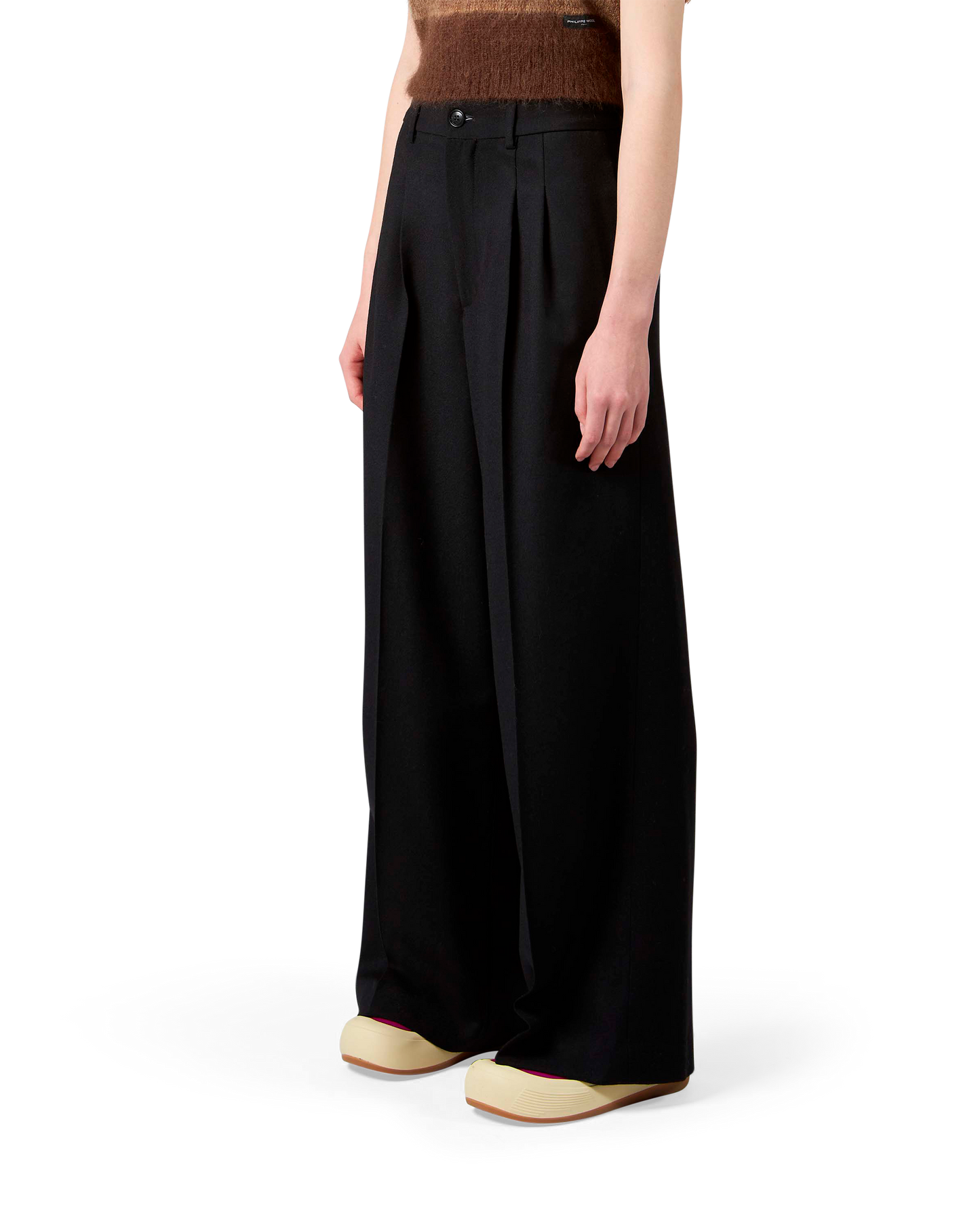 Women's Black Palazzo Trousers